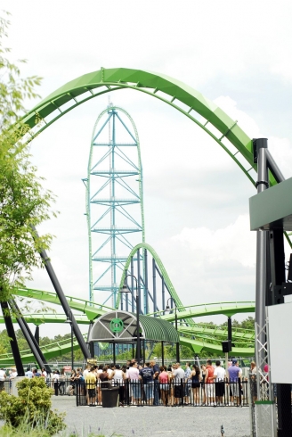 Green Lantern/Kingda Ka comparison