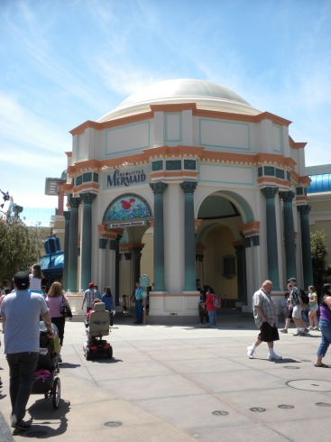 Little Mermaid ride entrance