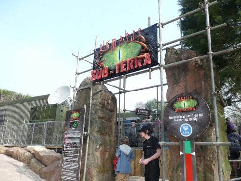 Nemesis Sub-Terra queue entrance