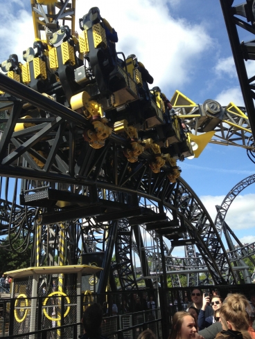 The Smiler queue line