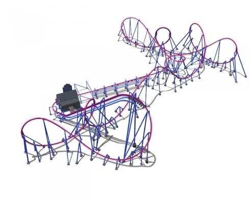 Preview: Banshee roller coaster at Kings Island - Theme Park Tourist