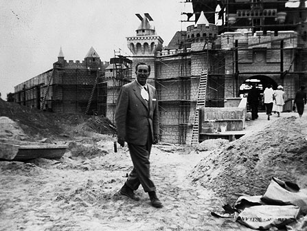 Walt Disney at Disneyland