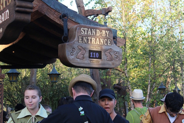 Seven Dwarfs Mine Train entrance