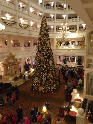 Grand Floridian Christmas Tree