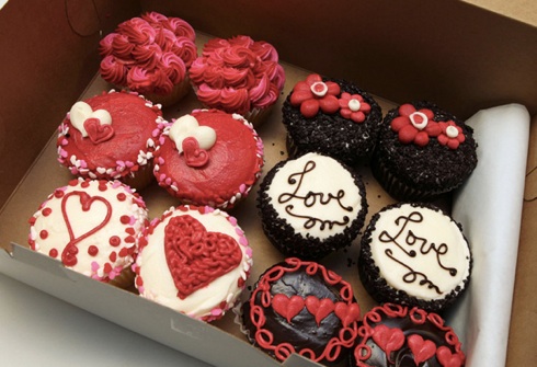 Valentine's Dat cupcakes