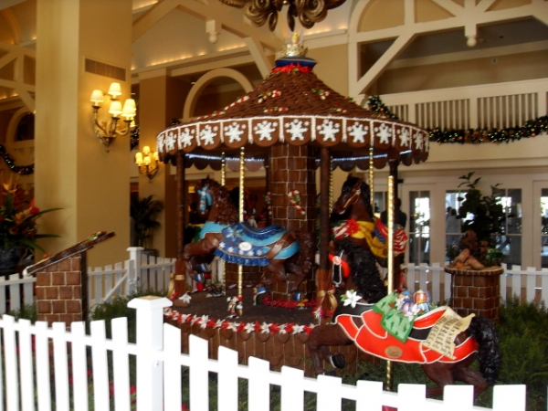 Beach Club Gingerbread Carousel