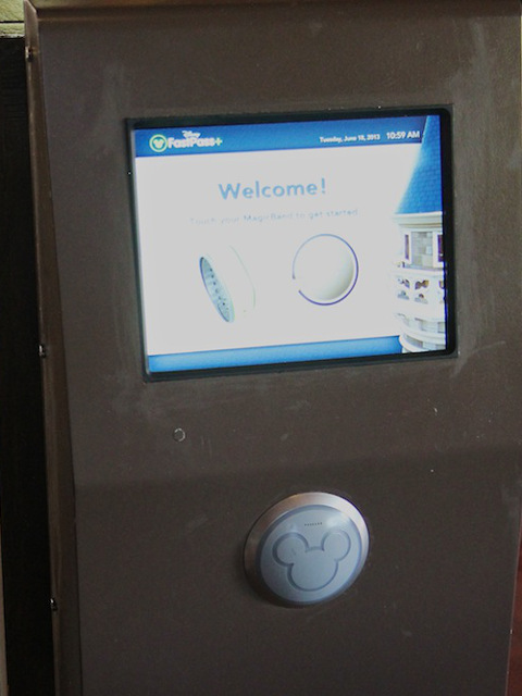 FastPass Plus Kiosk