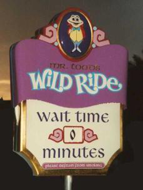 Mr. Toad's Wild Ride Image (c) savetoad.com