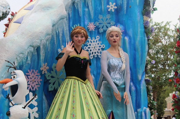 Anna and Elsa