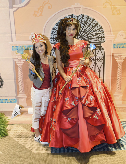 Princess Elena and Jenna Ortega