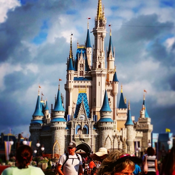 Cinderella Castle Stormy