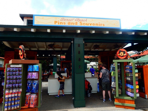 Sunset Ranch Pins and Souvenirs in Disney Hollywood Studios