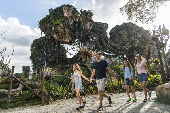 Family at Pandora