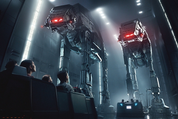 Rise of the Resistance AT-AT Concept art