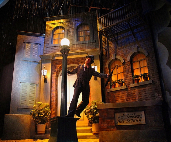 Singin' in the Rain scene from The Great Movie Ride