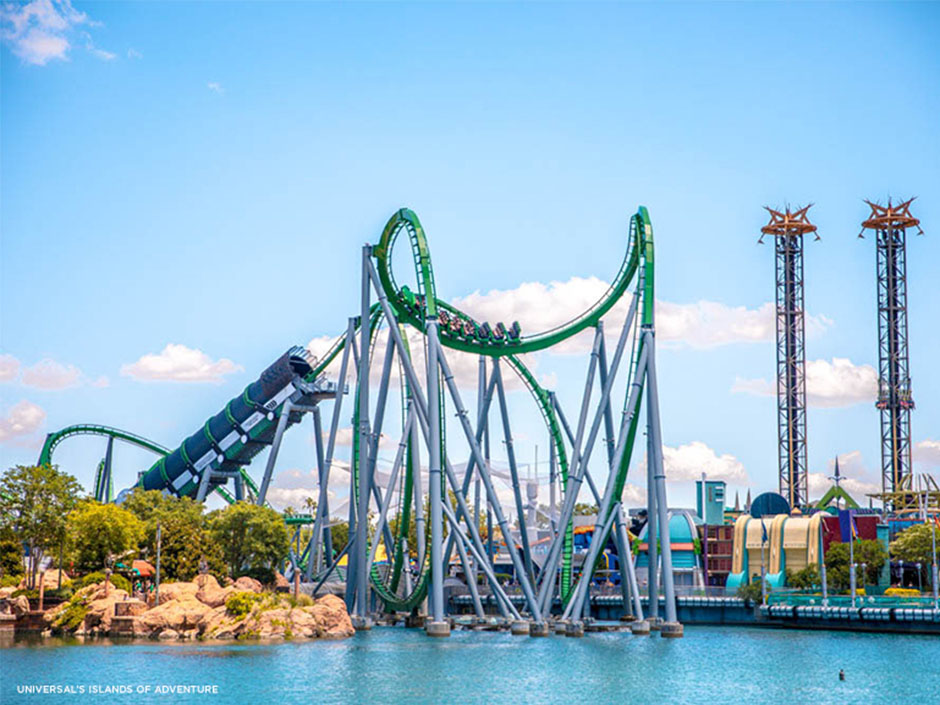 Universal's Incredible Hulk Coaster