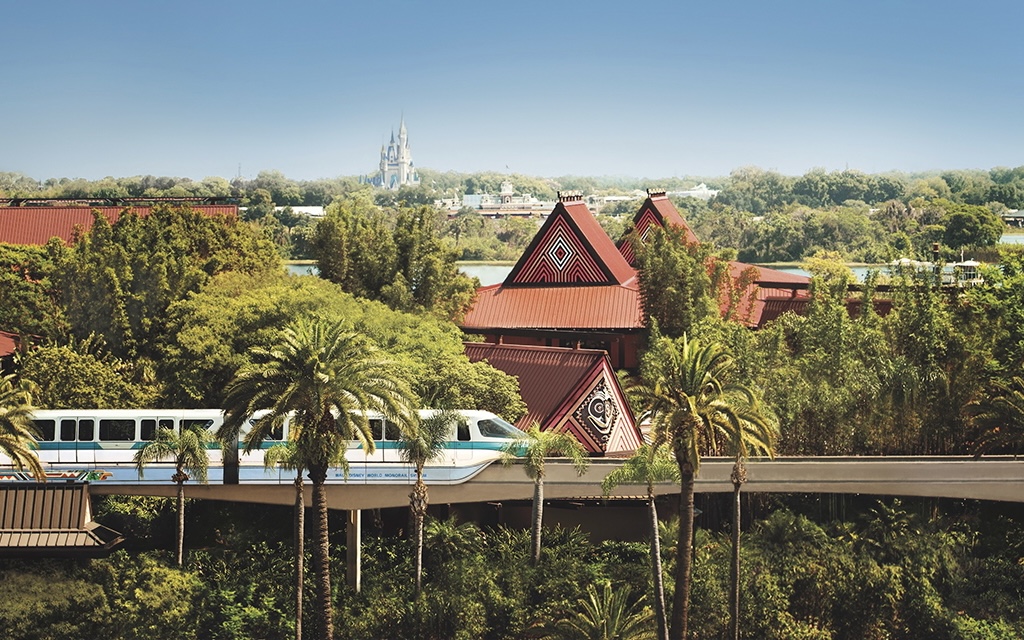 Disney's Polynesian Village Resort Monorail