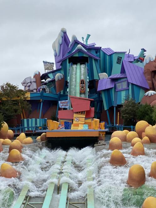 Dudley Do-right's Ripsaw Falls Reopens At Universal's Islands Of 