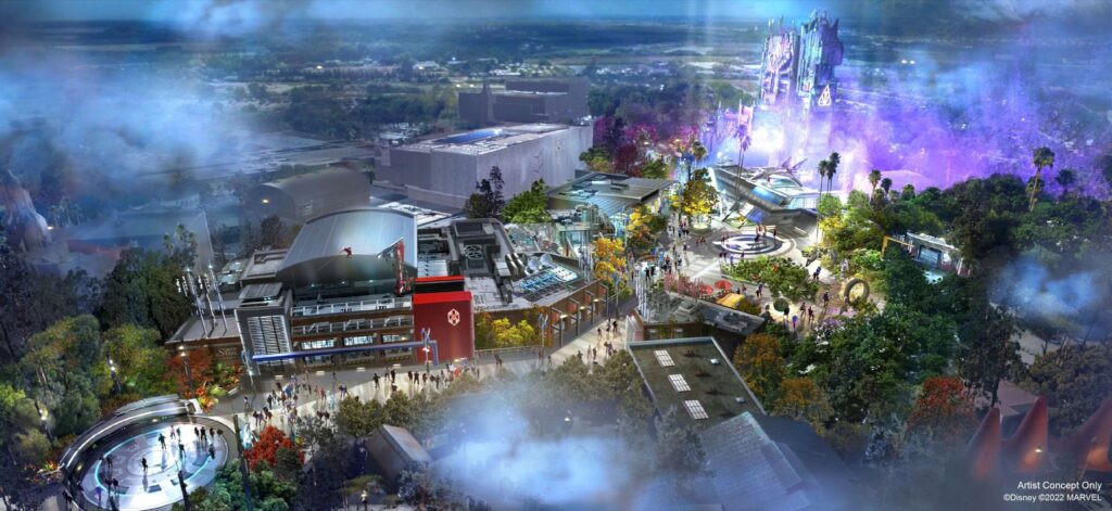 Marvel Avengers Campus Multiverse Expansion Concept Art