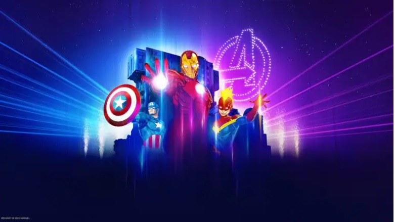 Avengers Drones Disneyland Paris