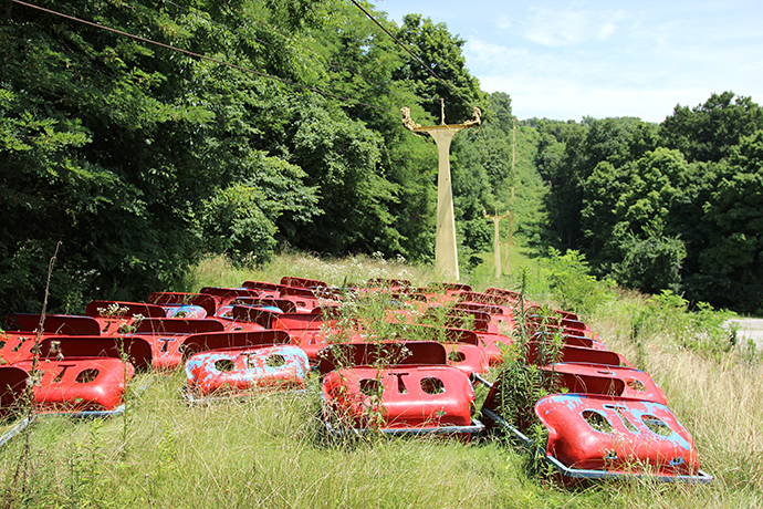 Decommissioned Guntown Chairlift