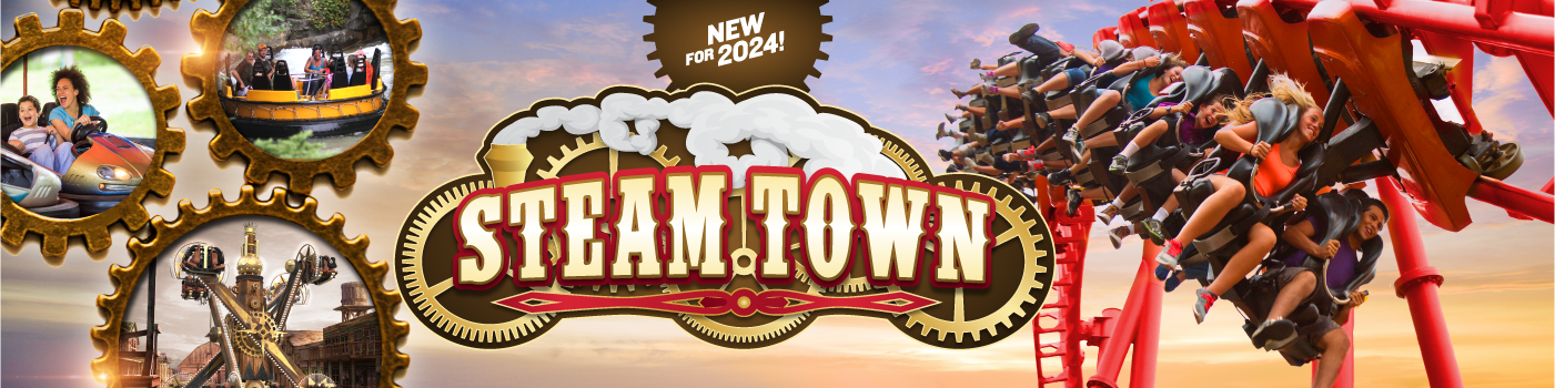 Steam Town, Six Flags America