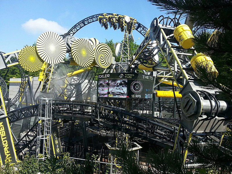 The Smiler Coaster at Alton Towers